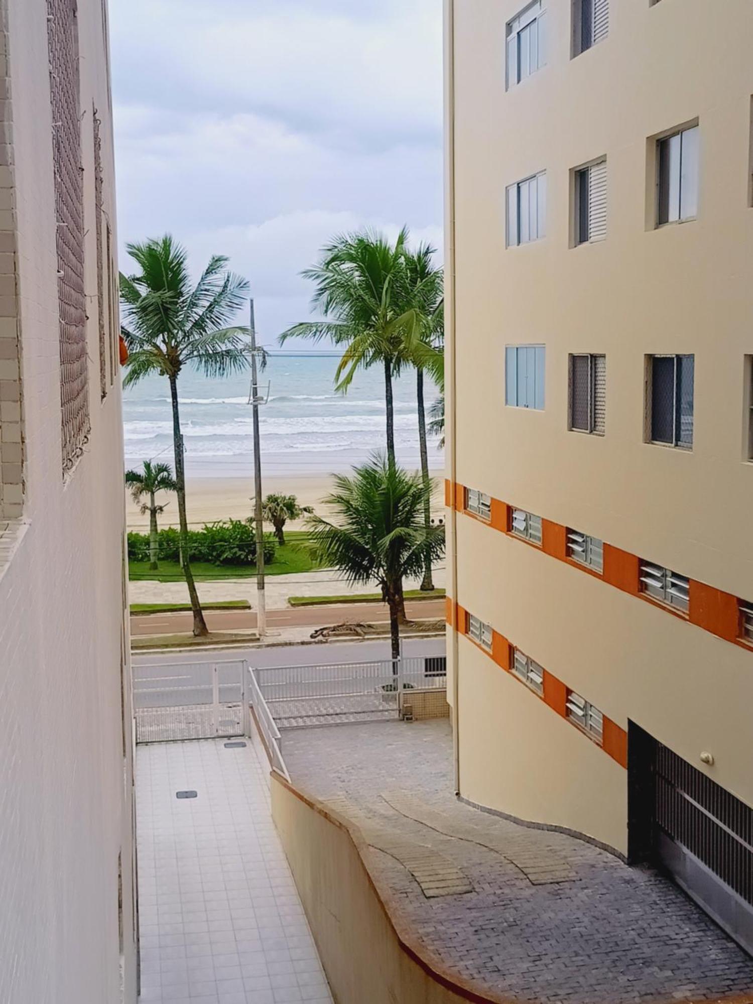 Apartamento Pe Na Areia Vila Caicara Praia Grande  Buitenkant foto