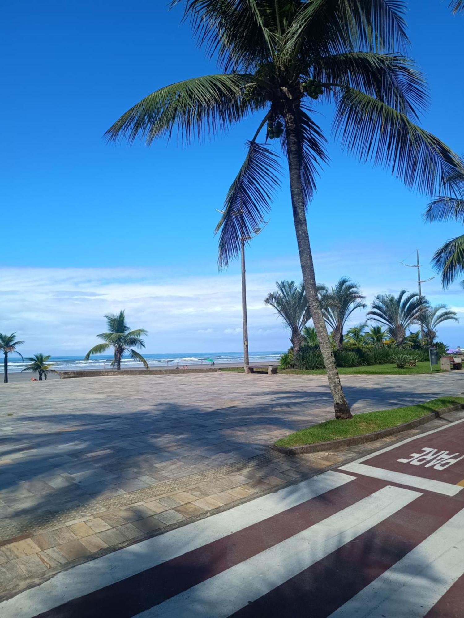 Apartamento Pe Na Areia Vila Caicara Praia Grande  Buitenkant foto